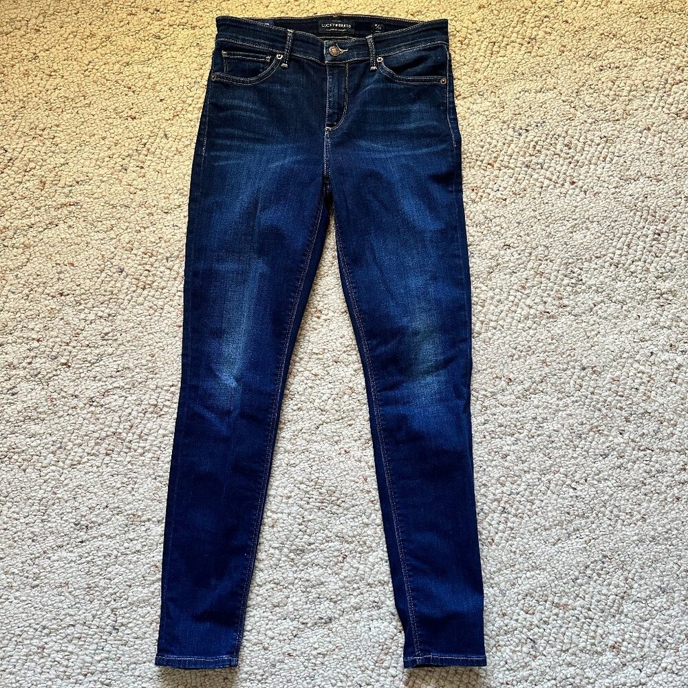 Lucky Brand Ava Dark Wash Skinny Jean